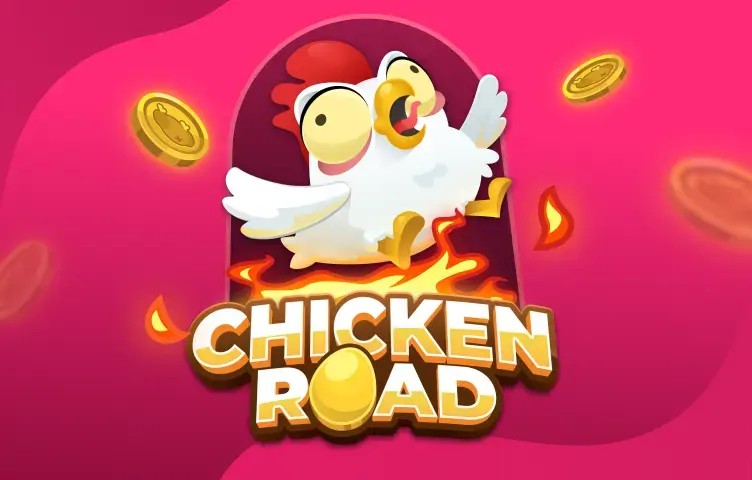 Chicken Road slot logo by InOut at Coldbet CasinoChicken Road