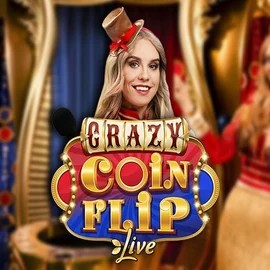 Enjoy Crazy Coin Flip by Evolution – logo hosted on coldsbet.pl