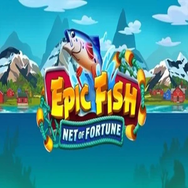 Epic Fish Net of Fortune slot logo by Quickspin at Coldbet CasinoEpic Fish Net of Fortune