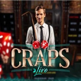 Live Craps slot icon by Evolution, available at Coldbet Casino