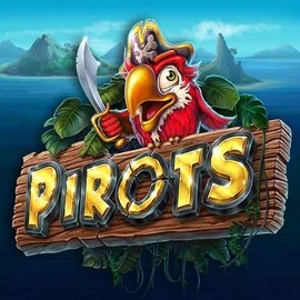 Pirots slot logo by ELK Studios at Coldbet CasinoPirots