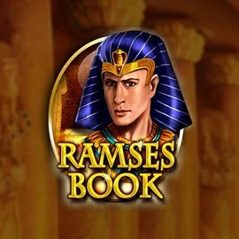 Logo of Ramses Book Deluxe from Gamomat at Coldbet Casino