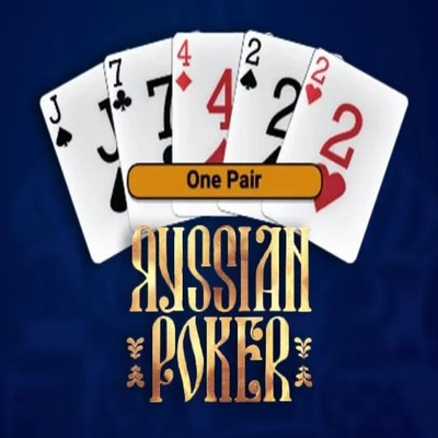 Russian Poker online game logo by OneTouch Games on coldsbet.pl