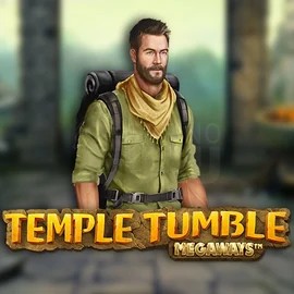 Temple Tumble Megaways slot logo by Relax Gaming at Coldbet CasinoTemple Tumble Megaways