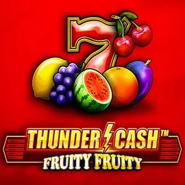 Thunder Cash Fruity Fruity slot logo by Novomatic at Coldbet CasinoThunder Cash Fruity Fruity